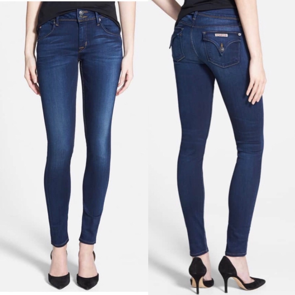 Hudson Collin Flap Back Skinny Jeans